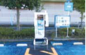 画像：EVエコステーションx（ダイナシティウエスト館）