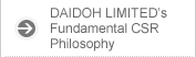 DAIDOH LIMITED's Fundamental CSR Philosophy